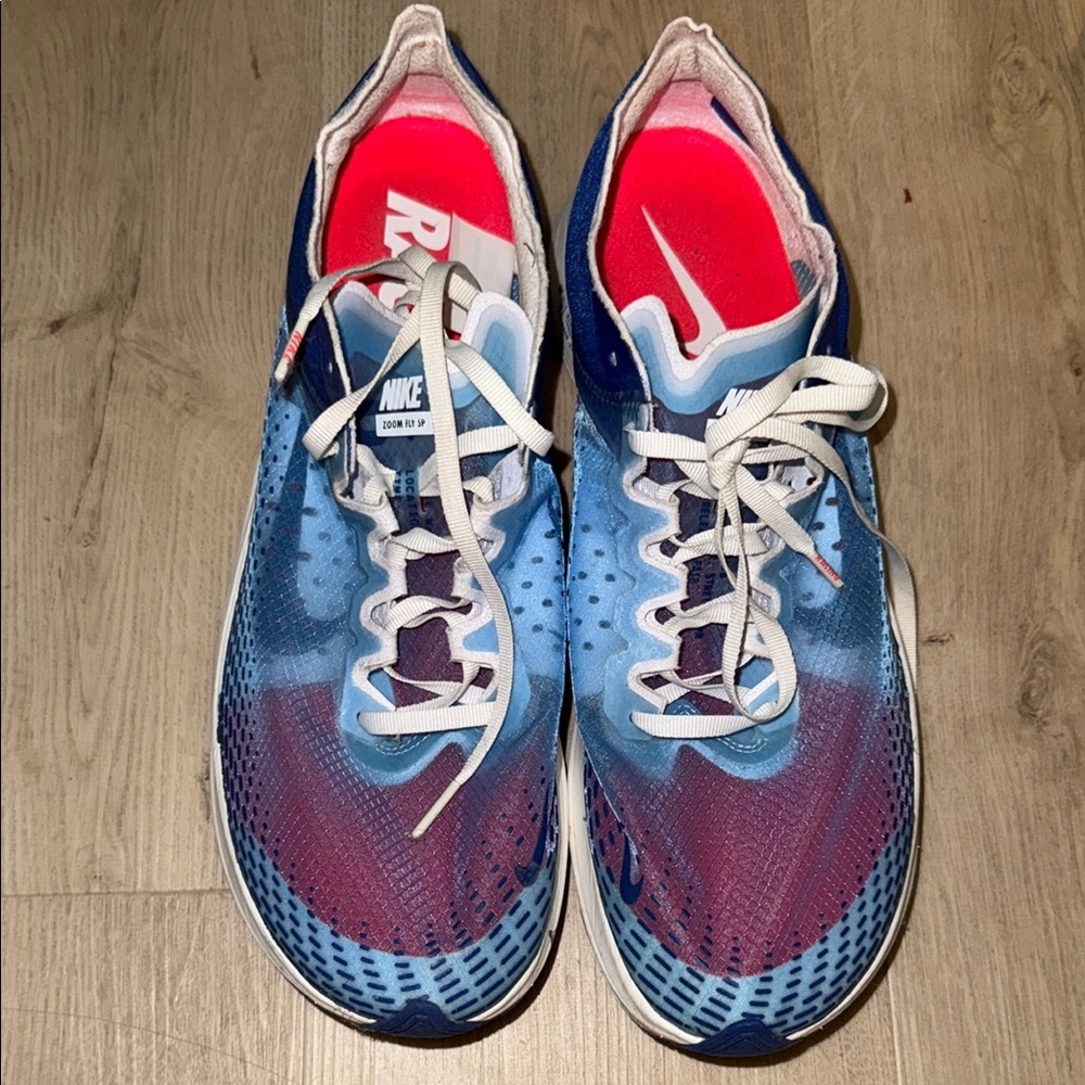 Nike Gradient Blue and Pink Sneakers